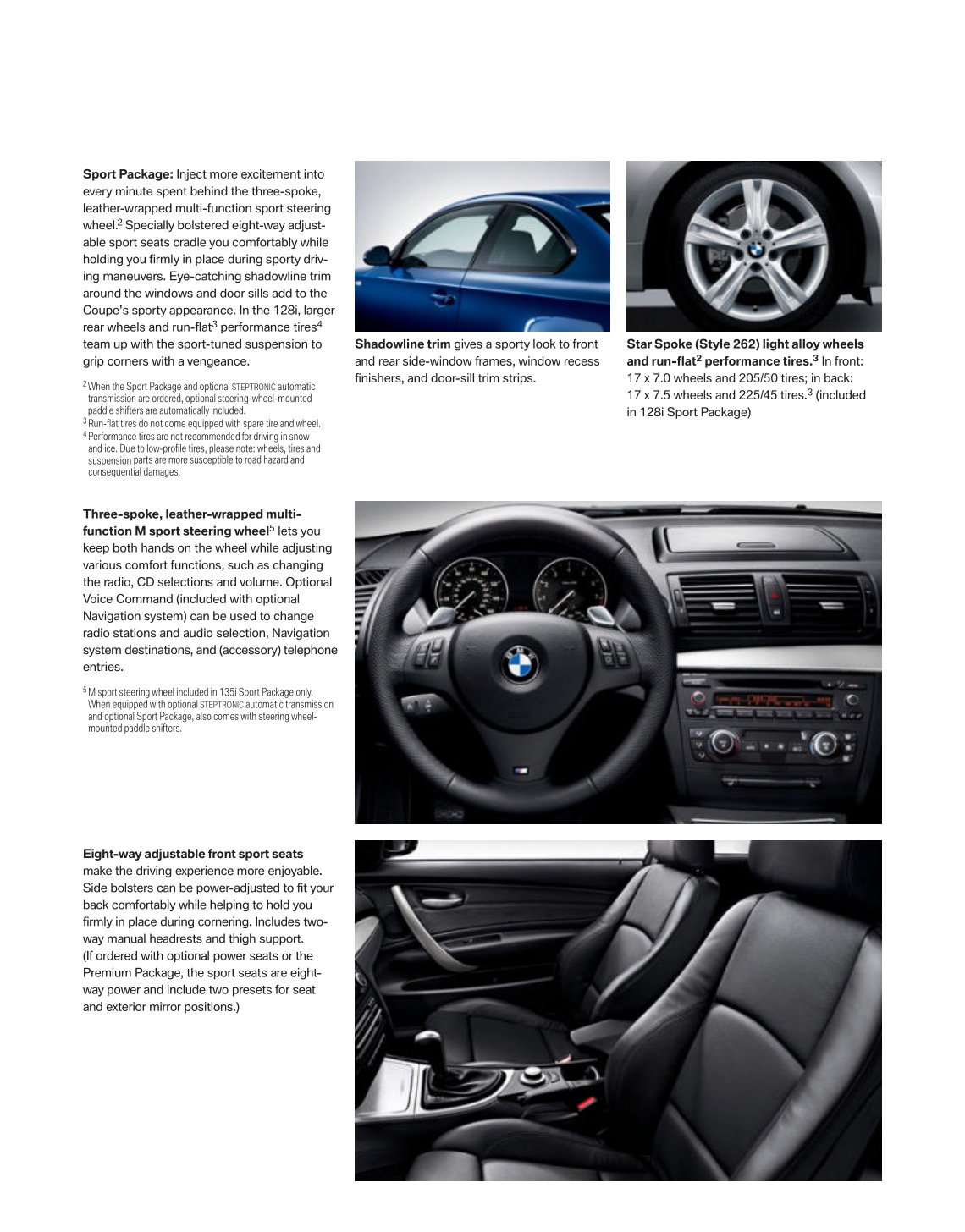 2008 BMW 1-Series Coupe Brochure Page 2